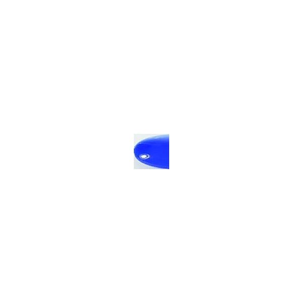 Cabochon rond 12mm. Bleu cobalt.