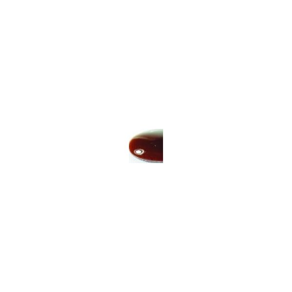 Cabochon rond 30mm. Ambre foncé.