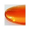 Cabochon rond 30mm. Orange.