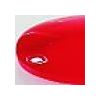 Cabochon rond 30mm. Rouge clair.
