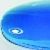 Cabochon ovale 18/13mm. Bleu aigue-marine.