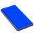 Bullseye dalle de verre 1814-65 F. Bleu moyen