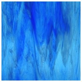 Wissmach 707 WO Mystic. Bleu, bleu foncé et blanc. Structuré. Semi-translucide