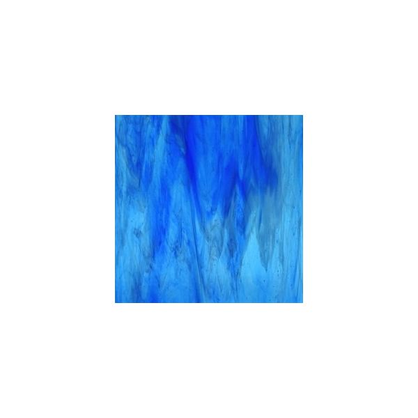 Wissmach 707 WO Mystic. Bleu, bleu foncé et blanc. Structuré. Semi-translucide