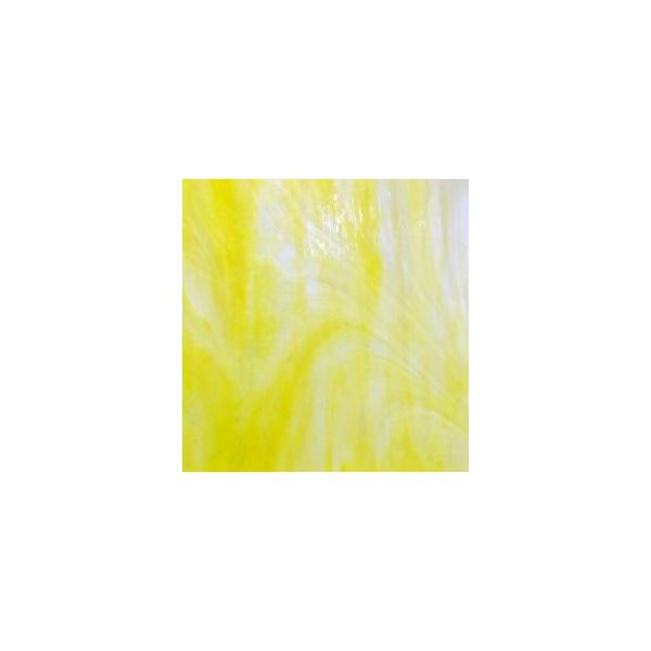 Wissmach 2 WO. Veiné jaune et blanc . Semi-translucide.