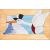 Patron pour vitrail " Cigogne ". Format 183mm x 113mm