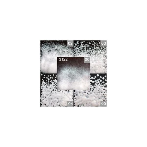 Fritte v.float  3122. Blanc opaque. Pot 250gr. COE 82