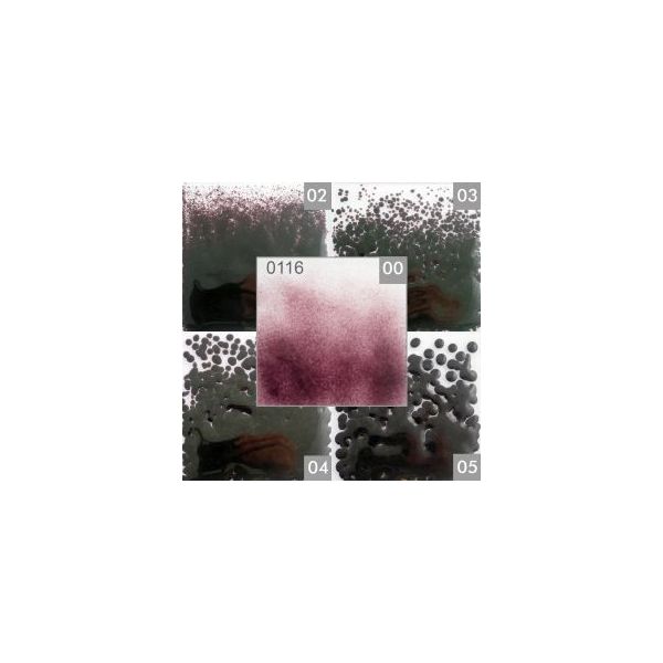 Fritte v.float  0116. Violet foncé transparent. Pot 250gr. COE 82