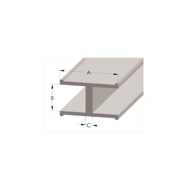 Baguette de plomb H6 x 4.5mm. Long. 2m