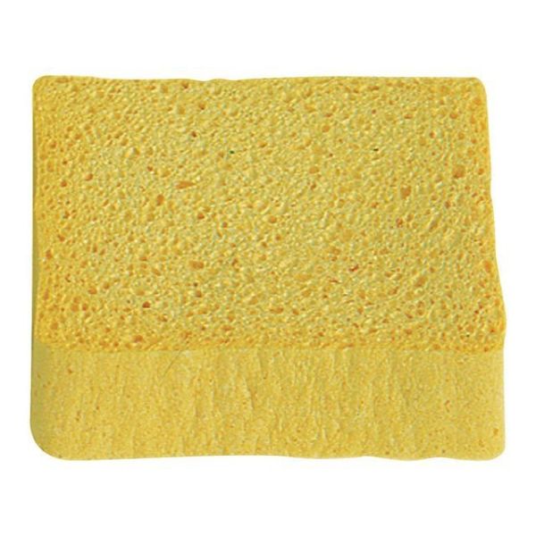 Éponge cellulosique 135mm x 98mm x 38mm.