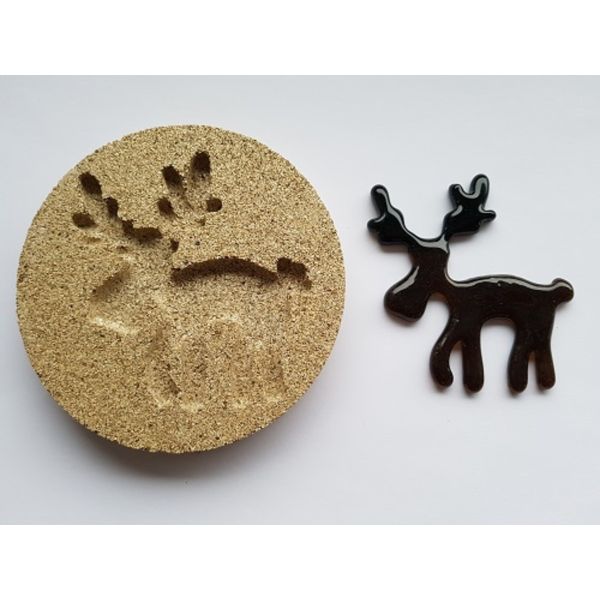 Moule en vermiculite "Elan". Diam. 105mm. Épaisseur 15mm