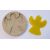 Moule en vermiculite "Ange 1". Diam. 105mm. Épaisseur 15mm