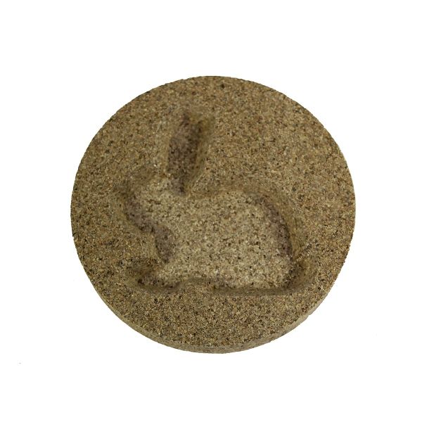 Moule en vermiculite "Lapin". Diam. 105mm. Épaisseur 15mm