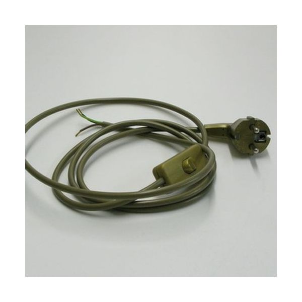 Câble électrique 3x0.75mm2. Or avec interrupteur