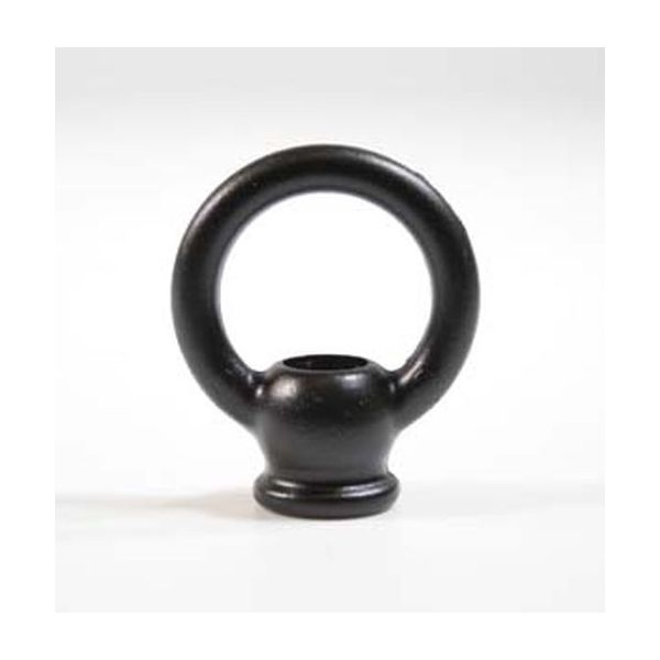 Anneau de suspension noir. Diamètre 30mm