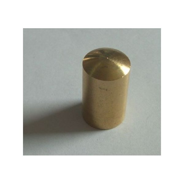 Bouton terminal cylindrique.