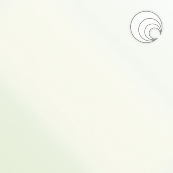 Spectrum 209s F. Blanc laiteux opaque. Lisse. COE96