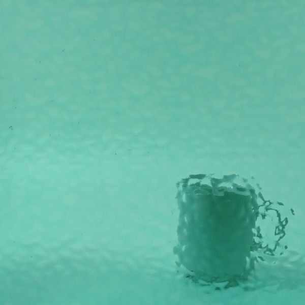 Wissmach 65 English Muffle. Vert émeraude. Translucide structuré