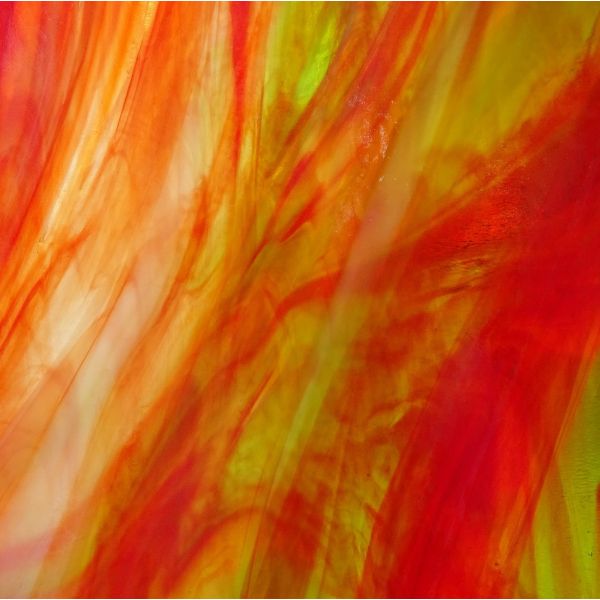 Wissmach 25 WO. Orange et un peu de vert. Semi translucide