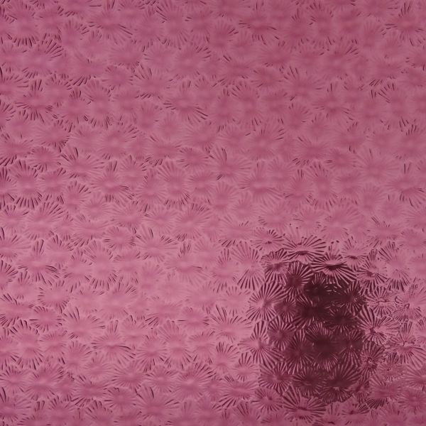 Wissmach 134 Florentine.  Violet. Translucide structuré