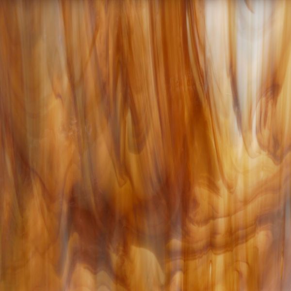 ectrum 315-6 F. Ambre foncé veiné. Opaque. Lisse. COE96