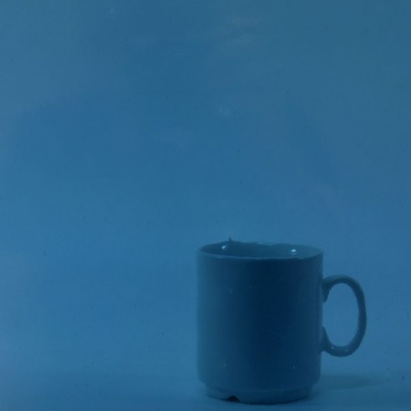 Spectrum 538-4 F. Bleu Acier . Transparent. Lisse. Fusing COE96