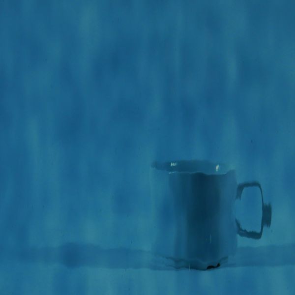 Spectrum 538-4W F. Bleu acier. Translucide. Structuré. Fusing COE96