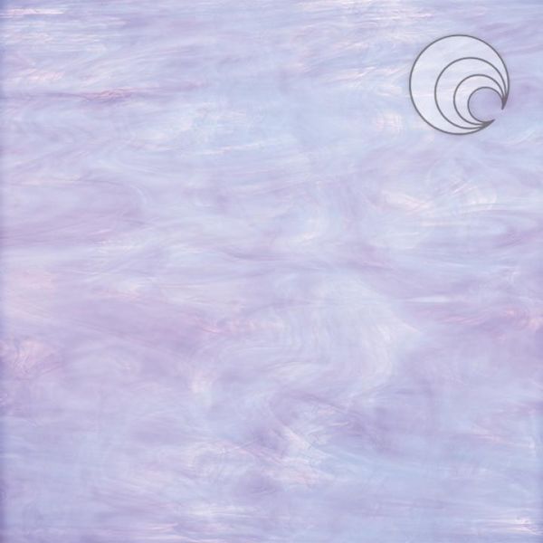 Spectrum 843-71 F. Lavande clair veiné. Opalescent. Lisse. Fusing COE96