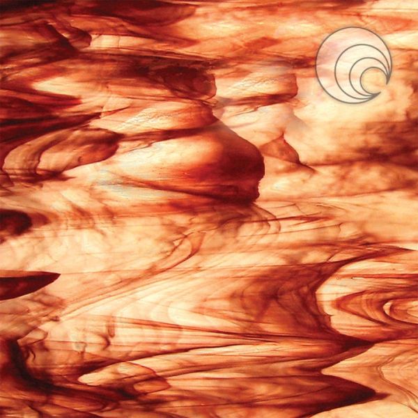 Spectrum 605-85CC F. Clair, rouge et blanc. Structuré. Fusing COE96