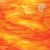 Spectrum 6076-83CC F. Inferno Pearl Opal. Orange, jaune, rouge et clair. Structuré. Semi-translucide. COE96