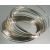 Fil de cuivre argenté. Diamètre 0.6mm x longueur 10m.