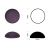 Cabochon rond 8mm. Violet.
