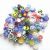 Rondelles Millefiori mixtes COE90