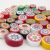 Rondelles Millefiori mixtes COE104  d: 10 à 12mm  Couleurs opales.