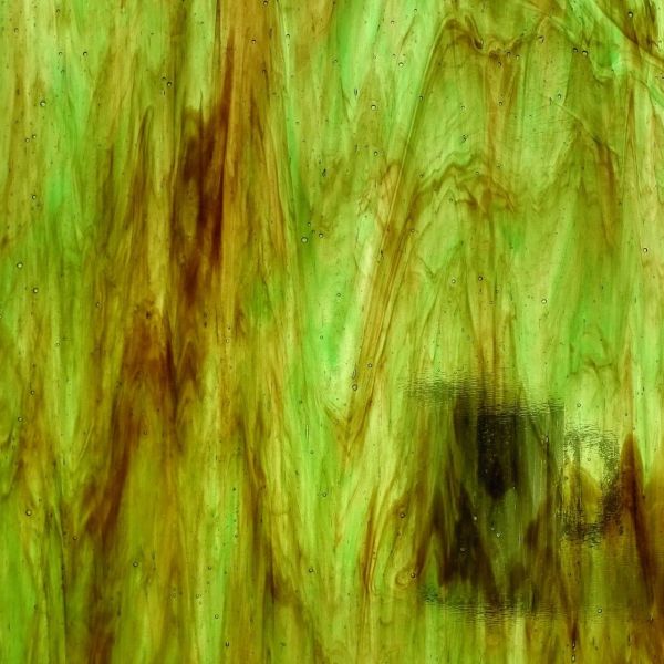 Wissmach 59 LL. Vert et ambre foncé translucide