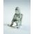 Figurine en étain - Femme assise 5cm