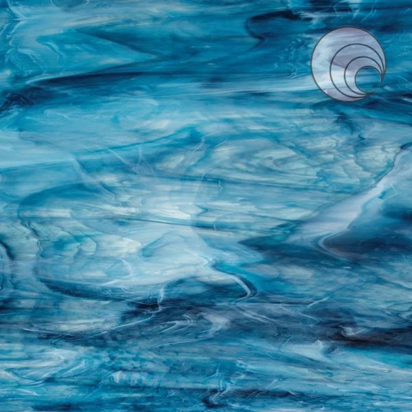 Spectrum 633-8s F Bleu marine et blanc opalescent