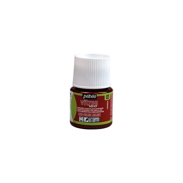 Vitrea160 Brillant. Rouge paprika. Numéro 03. 45 ml