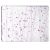 Bullseye 4215-00F Transparent avec frittes et filaments roses