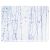 Bullseye 4219-00F Mardi Gras Transparent avec frittes et filaments bleus