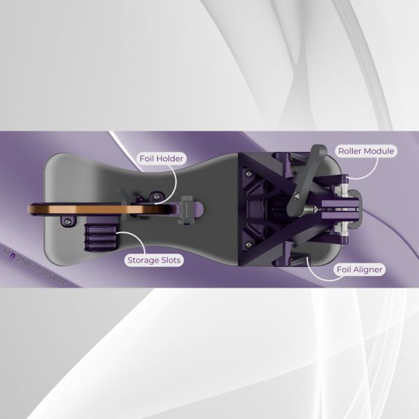 Dérouleur de ruban de cuivre The Magne Foiler