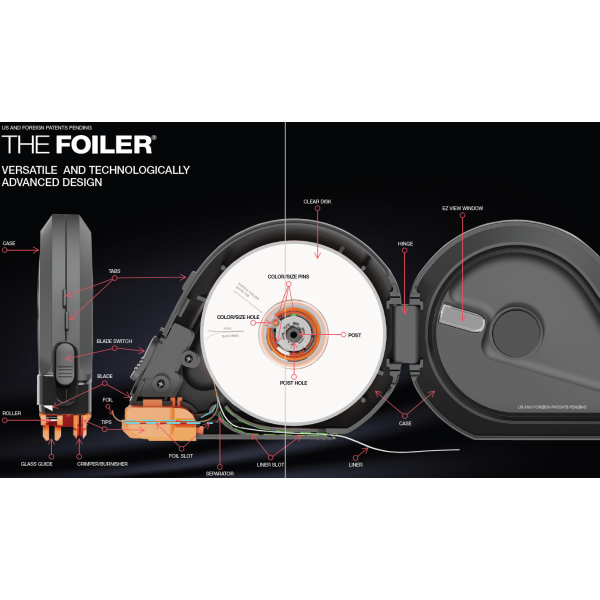 Dérouleur de ruban de cuivre The Foiler