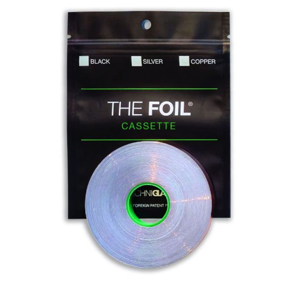 The Foil Ruban de cuivre cassette verte 6.4mm 1/4"" argent