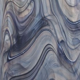 Oceanside Fusers Réserve 63 Violet Aventurine bleue Blanc