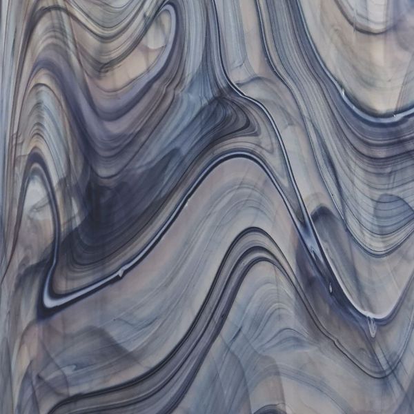 Oceanside Fusers Réserve 63 Violet Aventurine bleue Blanc