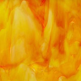 Mississipi River Glass 2005 S Jaune orange opaque