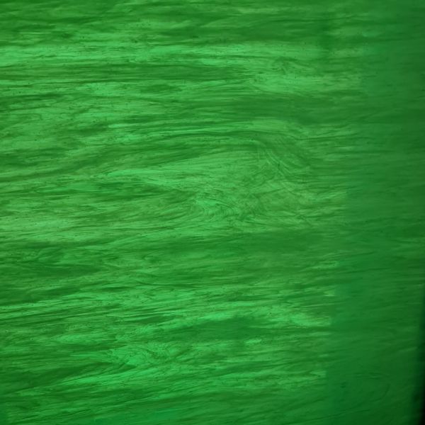 Wanda Stained Glass 1501 Veiné vert herbe opalescent