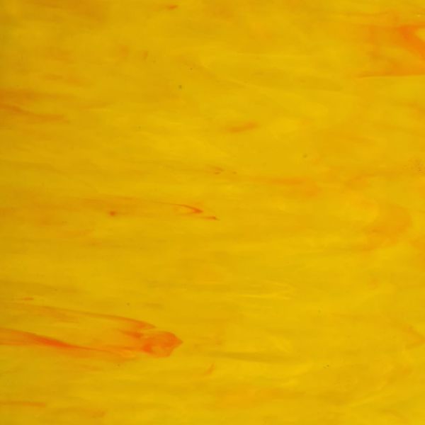 Wanda Stained Glass 175 Jaune blanc orange semi-translucide