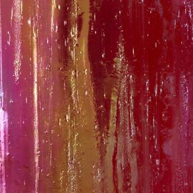 Mississipi River Glass 1009 IR Rouge opaque irisé