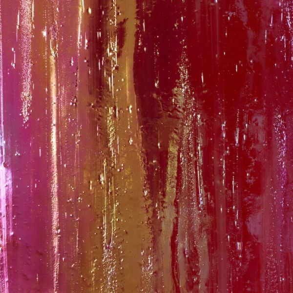 Mississipi River Glass 1009 IR Rouge opaque irisé